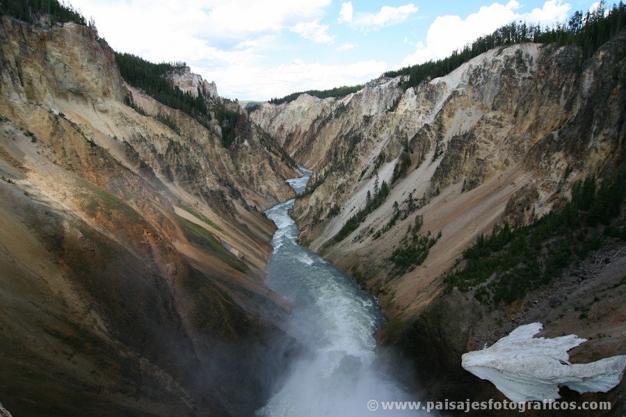 Cañón del río Yellowstone